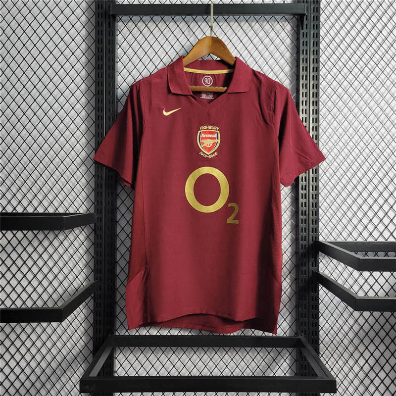 Retro 0506 Arsenal Home Size S-XXL