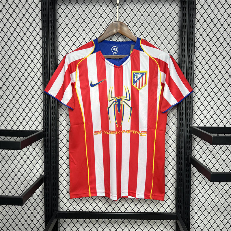 Atletico Madrid 200405 Home Retro Jersey