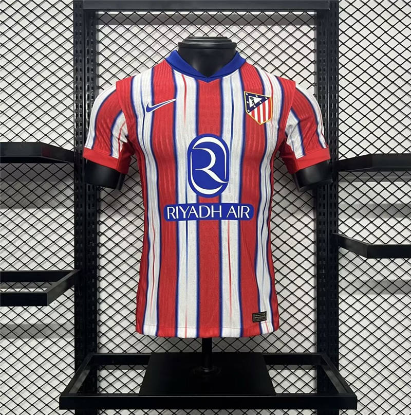 Atletico Madrid 202425 Home Jersey Player Version