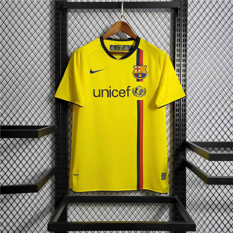 Retro 0809 Barcelona Away Size S-XXL