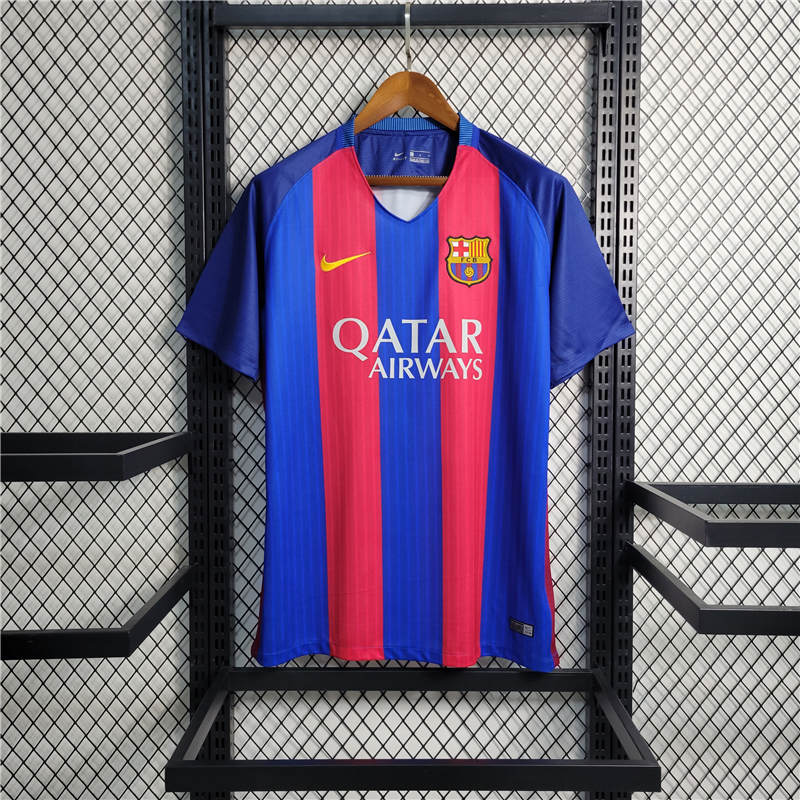 Retro 16-17 Barcelona Home Size S-XXL