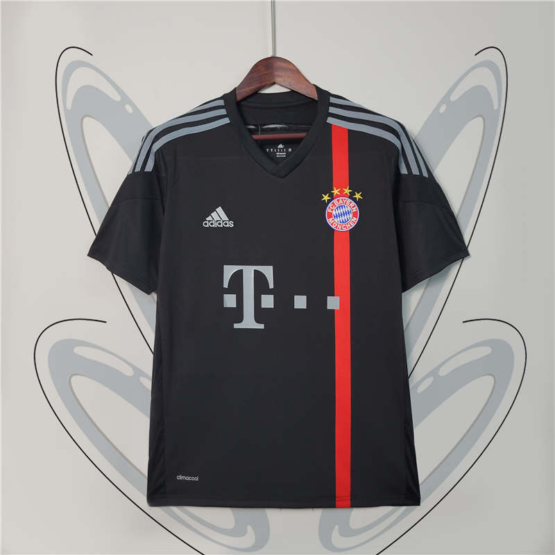 Retro 14-15 Bayern Black Size S-XXL