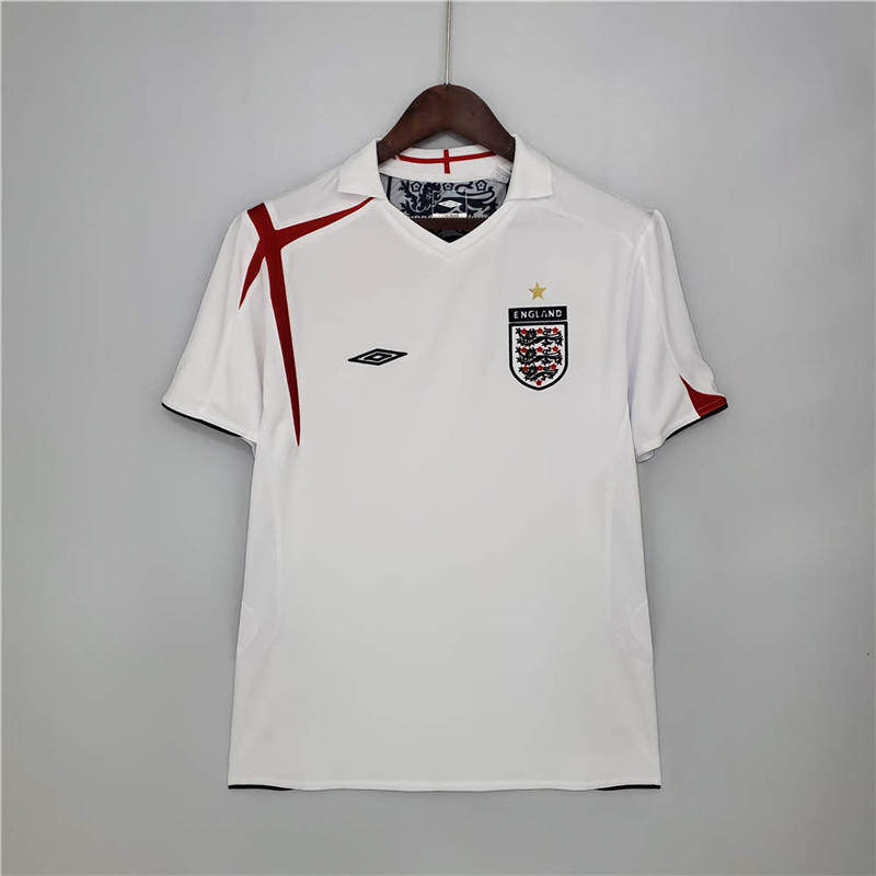 Retro 2006 England home S-XXL