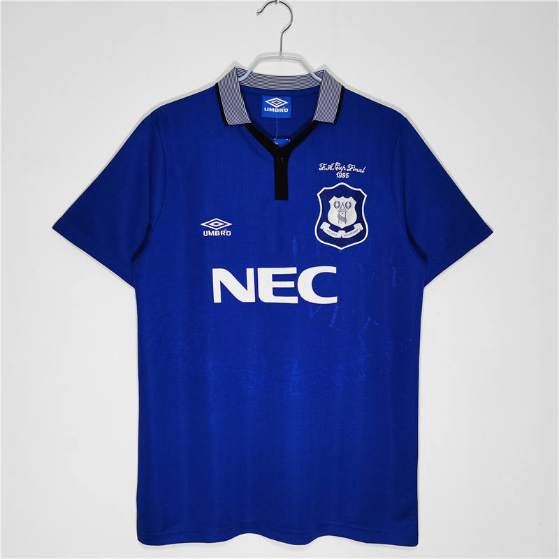 Retro 1995 Everton home S-2XL