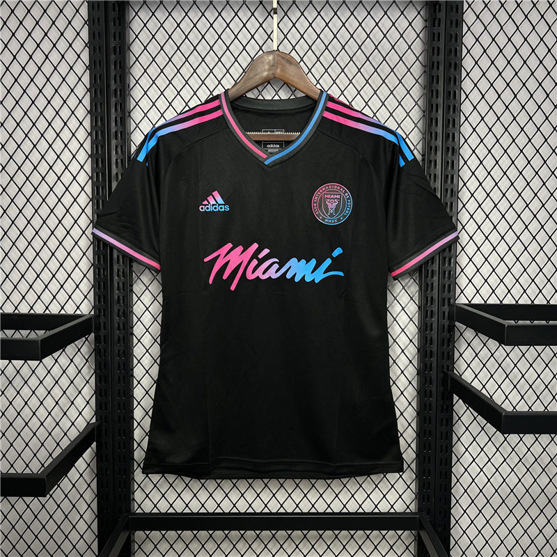 Miami FC 202425 special edition black red Jersey S-2XL