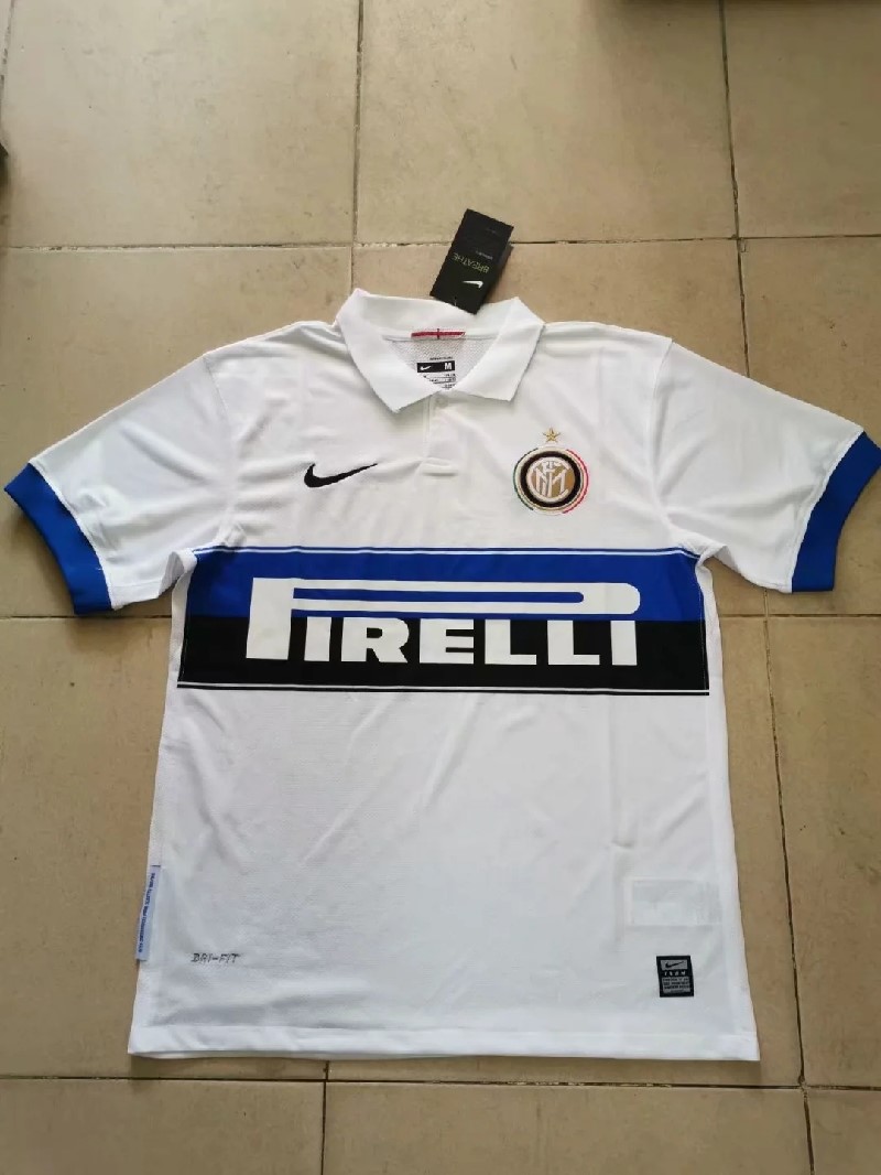 Retro 09-10 Inter Milan away soccer jersey S-XXL