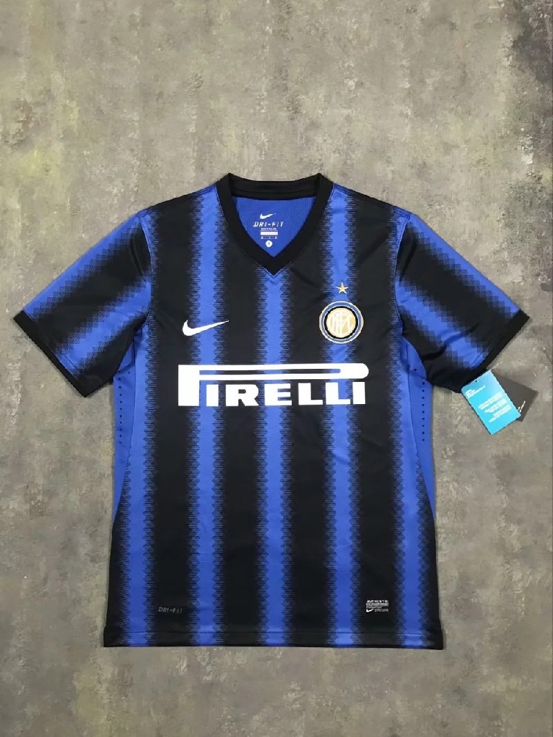 Retro 10-11 Inter Milan home soccer jersey size S-2XL