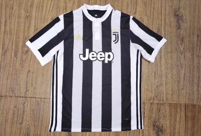 Retro 17-18 Juventus home soccer jersey S-XXL