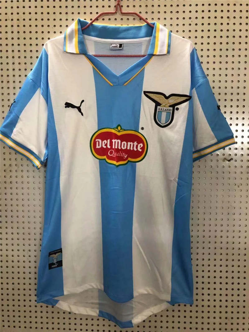 Retro 1999-2000 Lazio home soccer jersey S-XXL