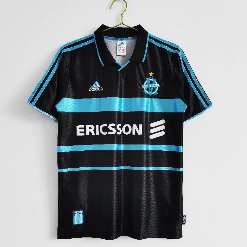 Retro 99-00 Marseille third soccer jersey size S-2XL