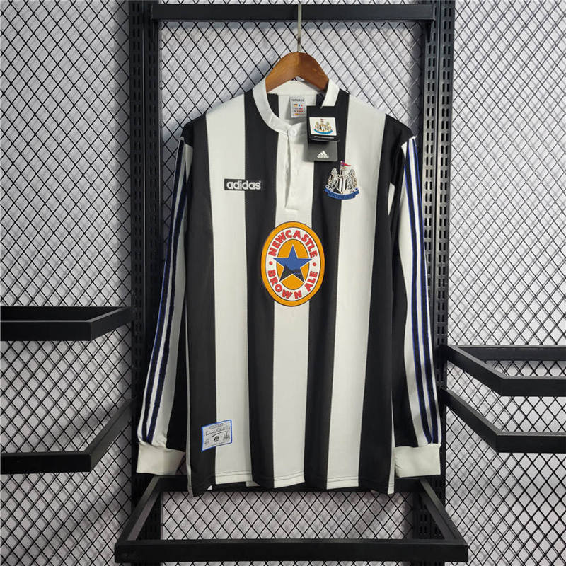 Retro 1997-99 Long Sleeve Newcastle Home Size S-XXL