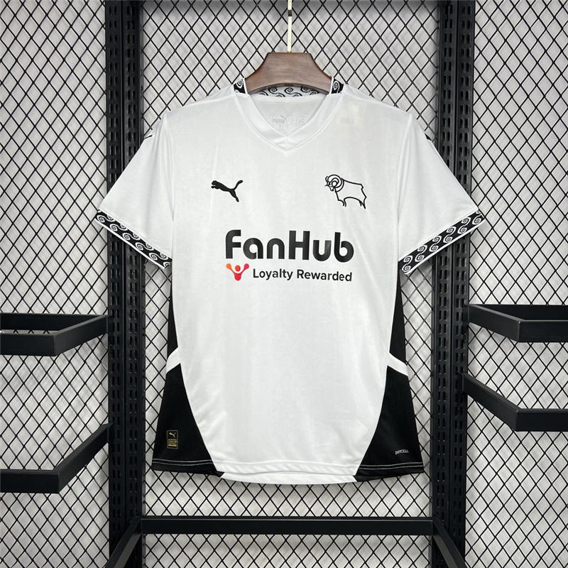 Derby County F.C. 2425 Home Jersey S-2XL