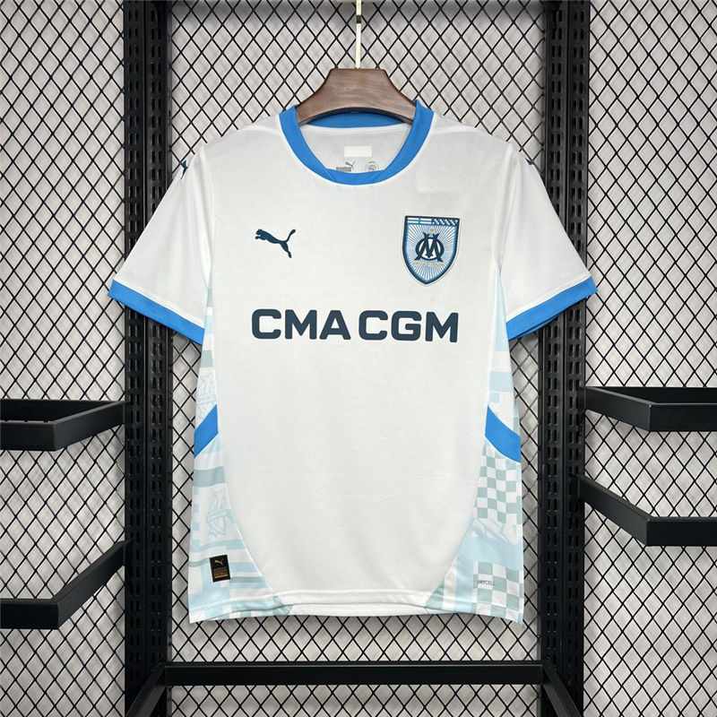 Olympique Marseille 202425 Home Jersey S-2XL