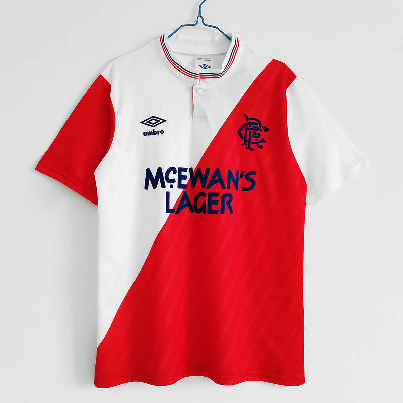 Retro RANGERS 87-88 away size S-2XL