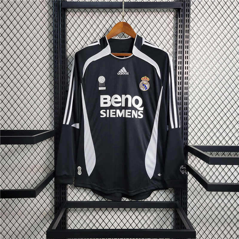 Retro 06-07 Real Madrid Two Guest Long Sleeve Size S-XXL