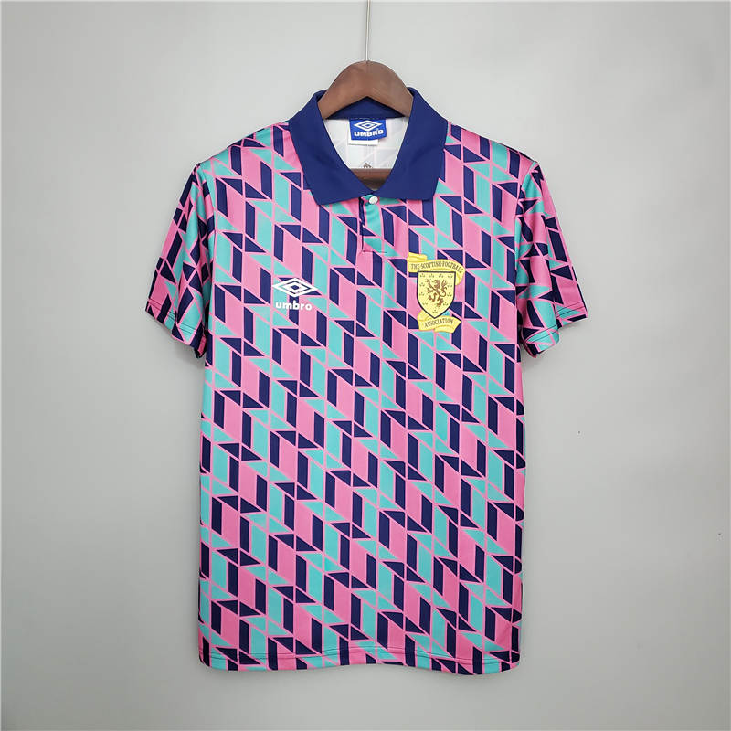 Retro Scotland 198889 away S-XXL
