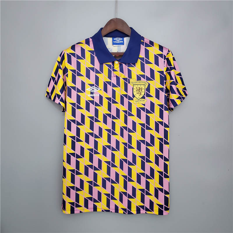 Retro Scotland 198889 third away S-XXL