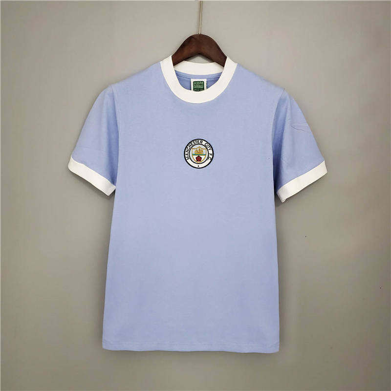 Retro Man City 1972 home S-XXL