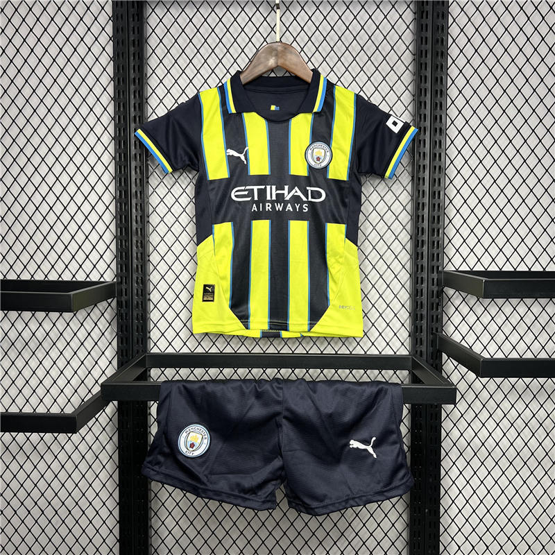 Manchester City 2425 Away Kids Kit 16-28